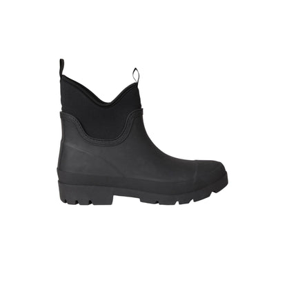 Black - Side - Animal Mens Bailey Wellington Boots
