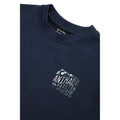 Navy - Side - Animal Mens Jonah Padstow Sweatshirt
