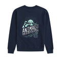 Navy - Back - Animal Mens Jonah Bude Sweatshirt