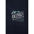 Navy - Close up - Animal Mens Jonah Cromer Sweatshirt