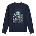 Navy - Back - Animal Mens Jonah Abersoch Sweatshirt