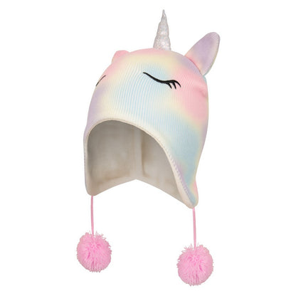 Mixed - Side - Mountain Warehouse Childrens-Kids Rainbow Beanie