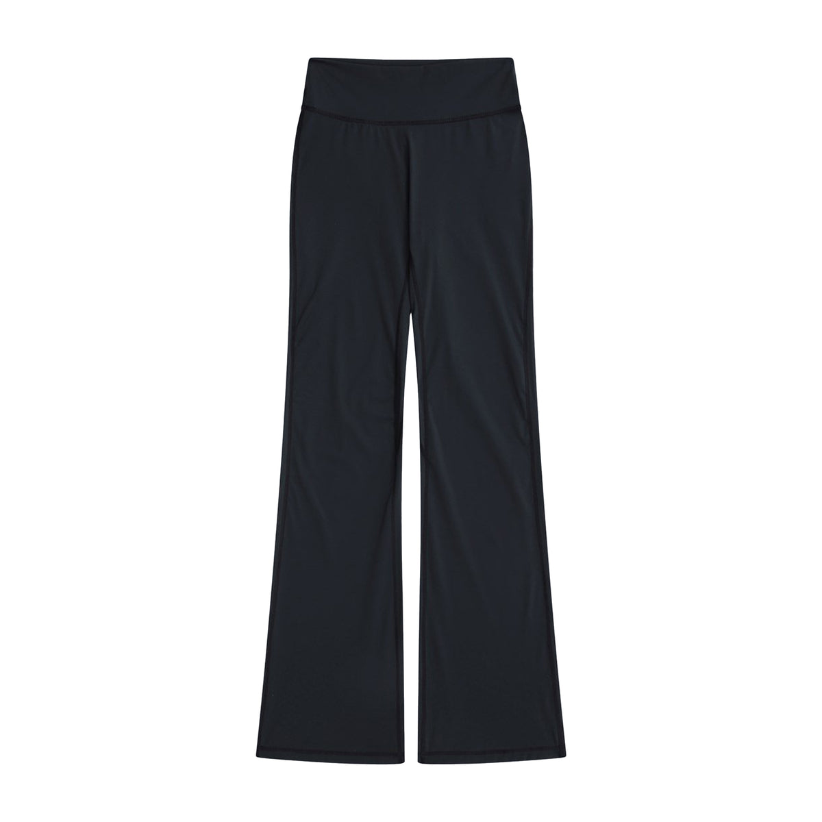 Black - Front - Animal Womens-Ladies Flared Leggings