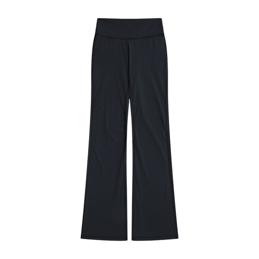 Black - Front - Animal Womens-Ladies Flared Leggings