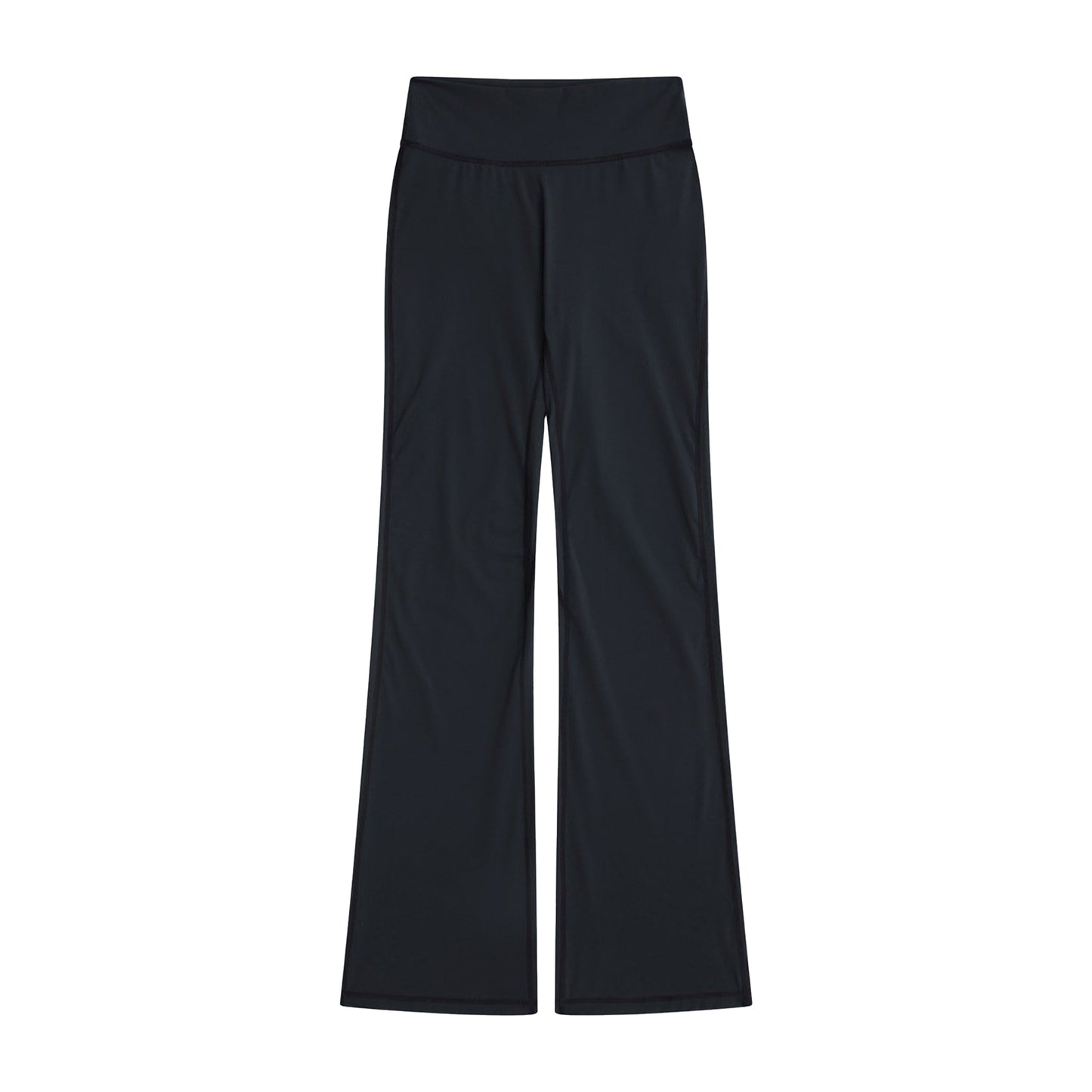 Black - Front - Animal Womens-Ladies Flared Leggings