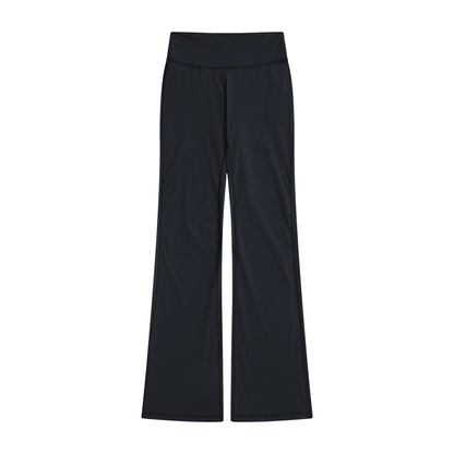 Black - Front - Animal Womens-Ladies Flared Leggings