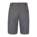 Grey - Back - Mountain Warehouse Mens Stretch Trekking Shorts