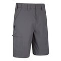 Grey - Side - Mountain Warehouse Mens Stretch Trekking Shorts