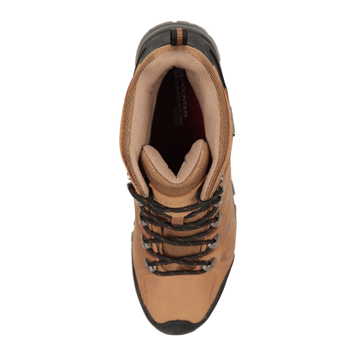 Brown - Pack Shot - Mountain Warehouse Mens Hurricane Extreme Leather IsoGrip Waterproof Boots