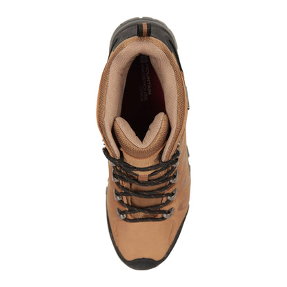 Brown - Pack Shot - Mountain Warehouse Mens Hurricane Extreme Leather IsoGrip Waterproof Boots