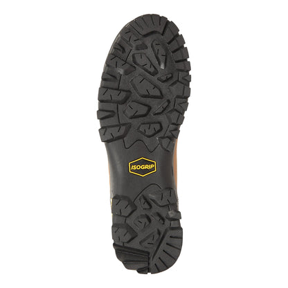 Brown - Close up - Mountain Warehouse Mens Hurricane Extreme Leather IsoGrip Waterproof Boots
