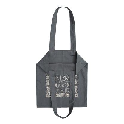 Khaki Green - Side - Animal Established Tote Bag
