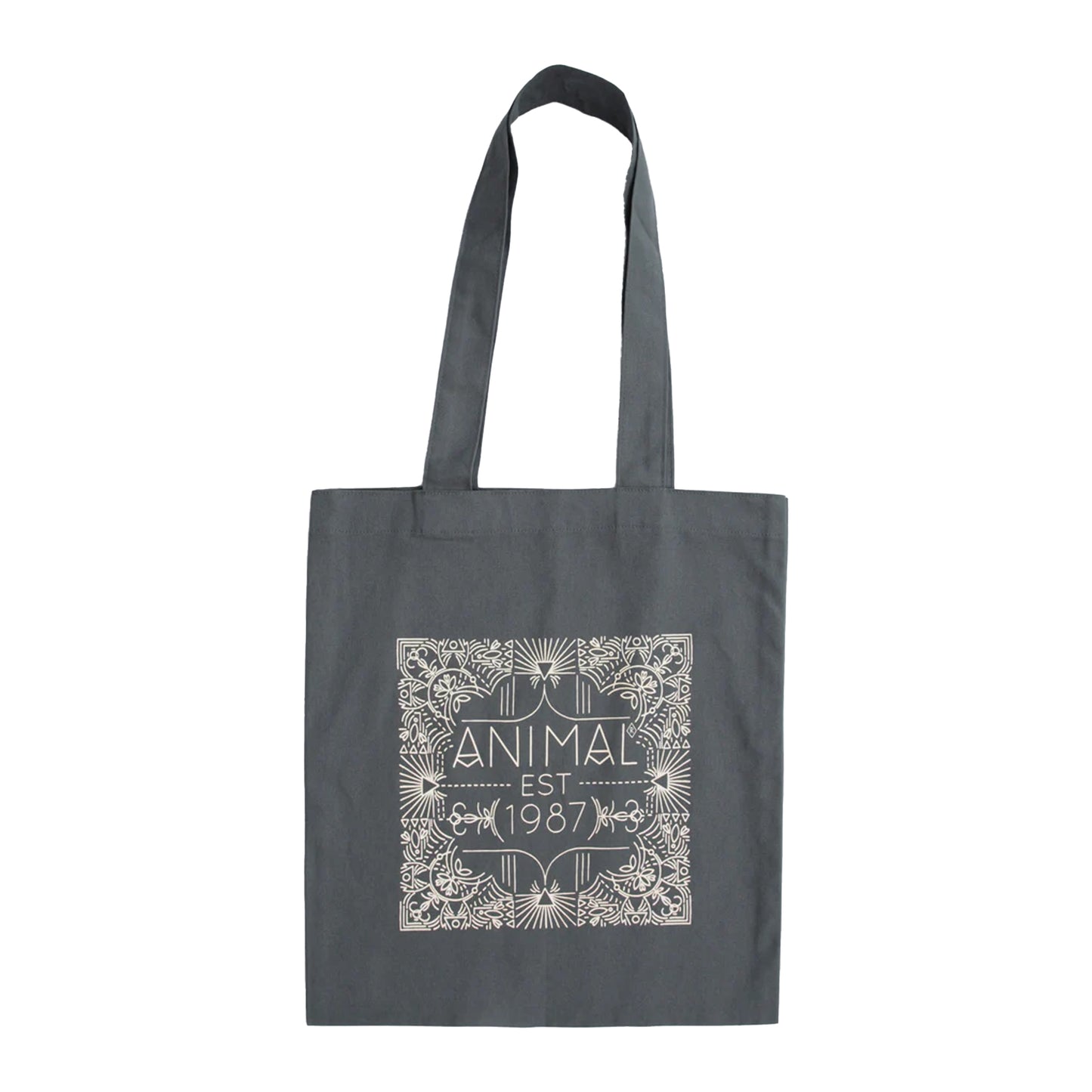 Khaki Green - Front - Animal Established Tote Bag