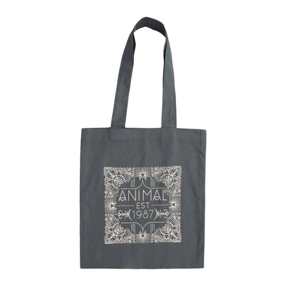 Khaki Green - Front - Animal Established Tote Bag