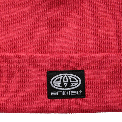 Pink - Side - Animal Childrens-Kids Harley Beanie