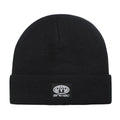 Black - Front - Animal Childrens-Kids Harley Beanie