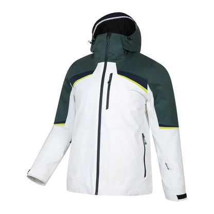 Dark Teal - Side - Mountain Warehouse Mens Leo Extreme Ski Jacket