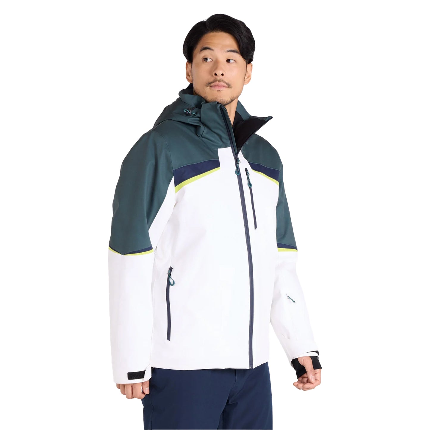 Dark Teal - Lifestyle - Mountain Warehouse Mens Leo Extreme Ski Jacket