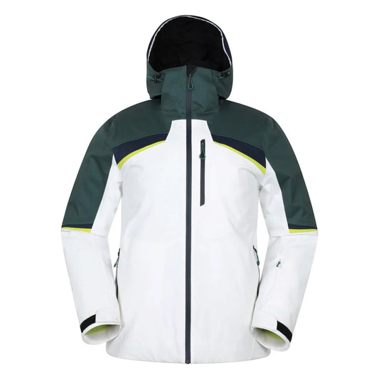 Dark Teal - Front - Mountain Warehouse Mens Leo Extreme Ski Jacket