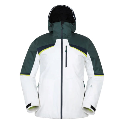 Dark Teal - Front - Mountain Warehouse Mens Leo Extreme Ski Jacket