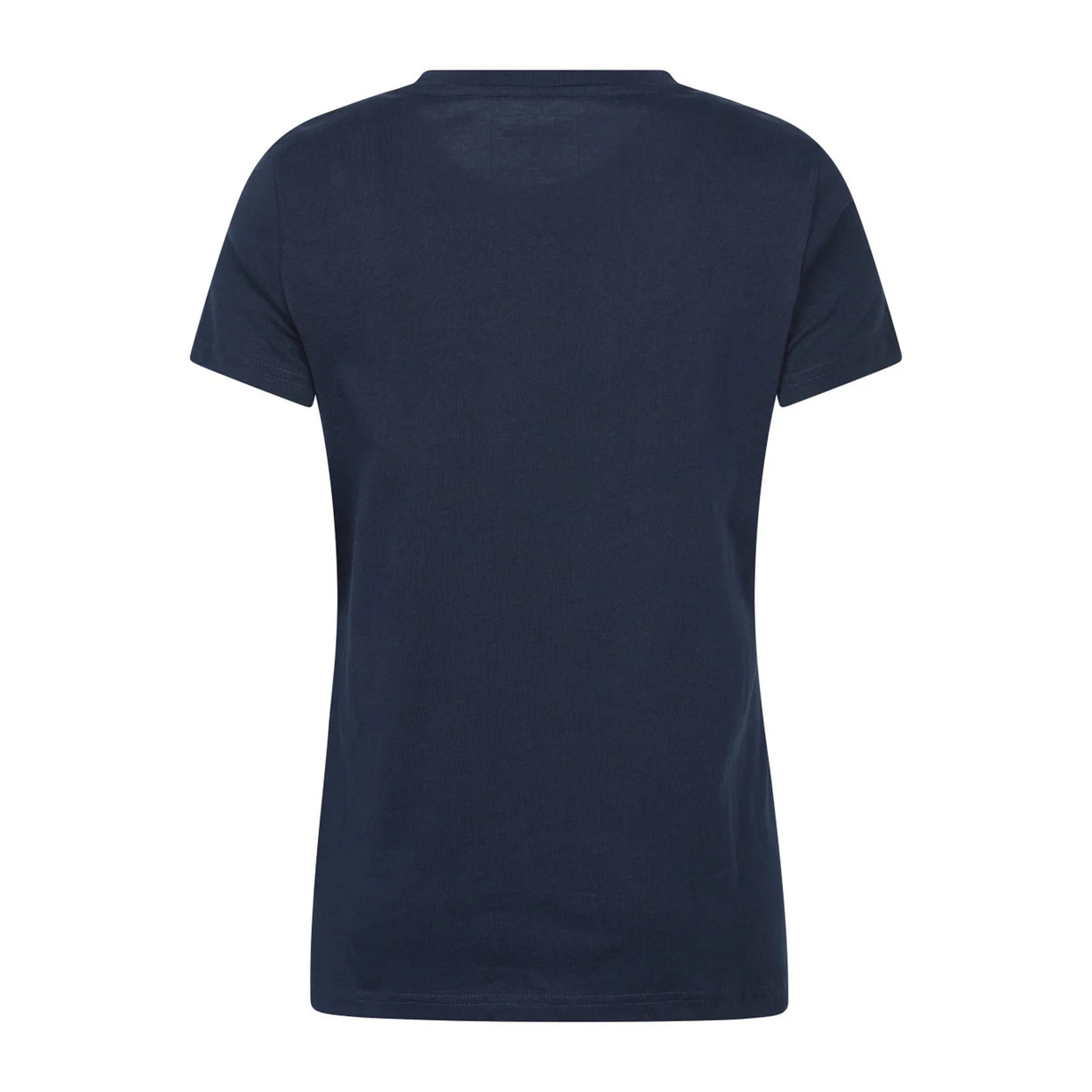 Navy - Back - Mountain Warehouse Womens-Ladies Peak District Mountain Scene T-Shirt