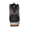 Grey - Back - Mountain Warehouse Mens Peak Suede Waterproof Hiking Boots