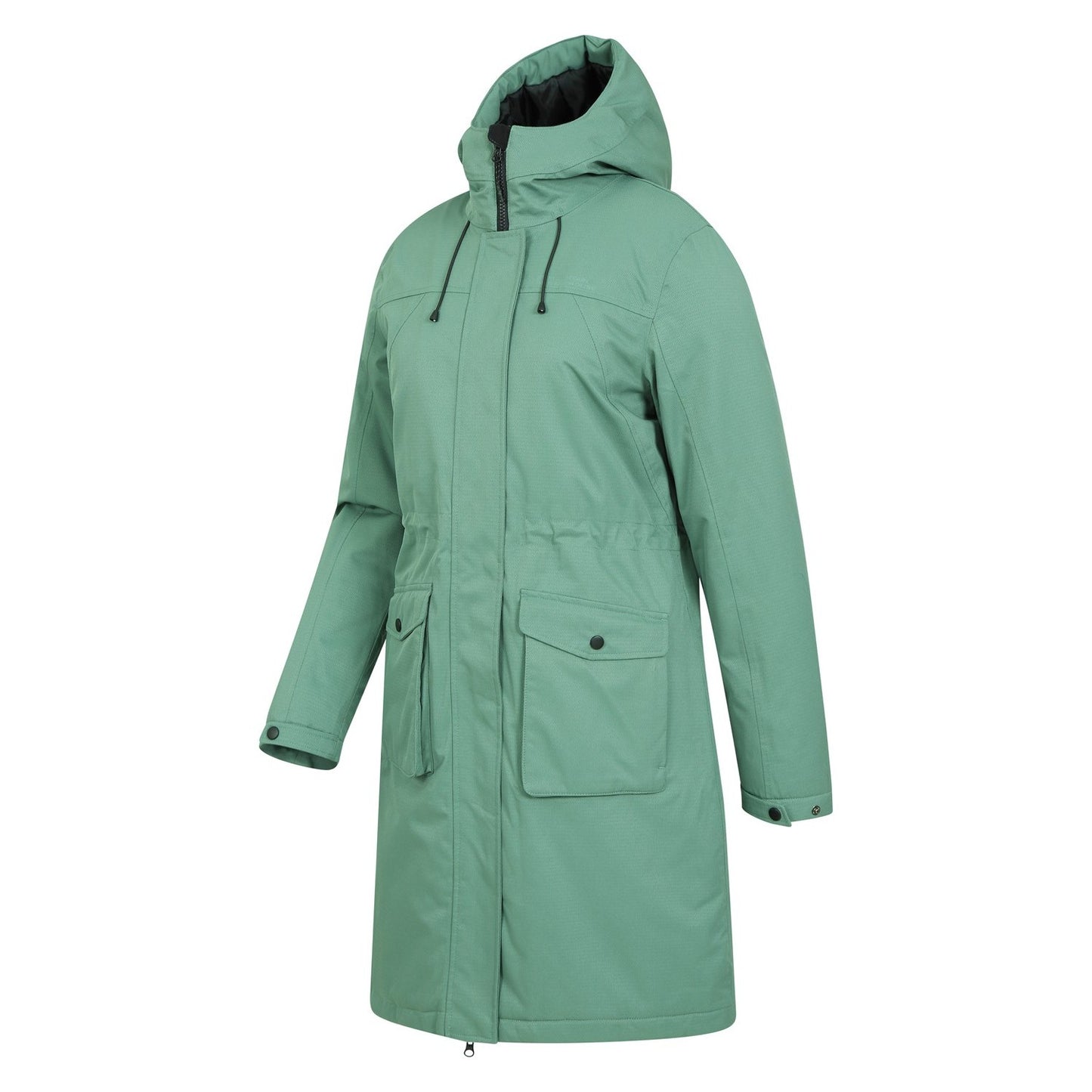 Green - Lifestyle - Mountain Warehouse Womens-Ladies Lake Waterproof Padded Jacket