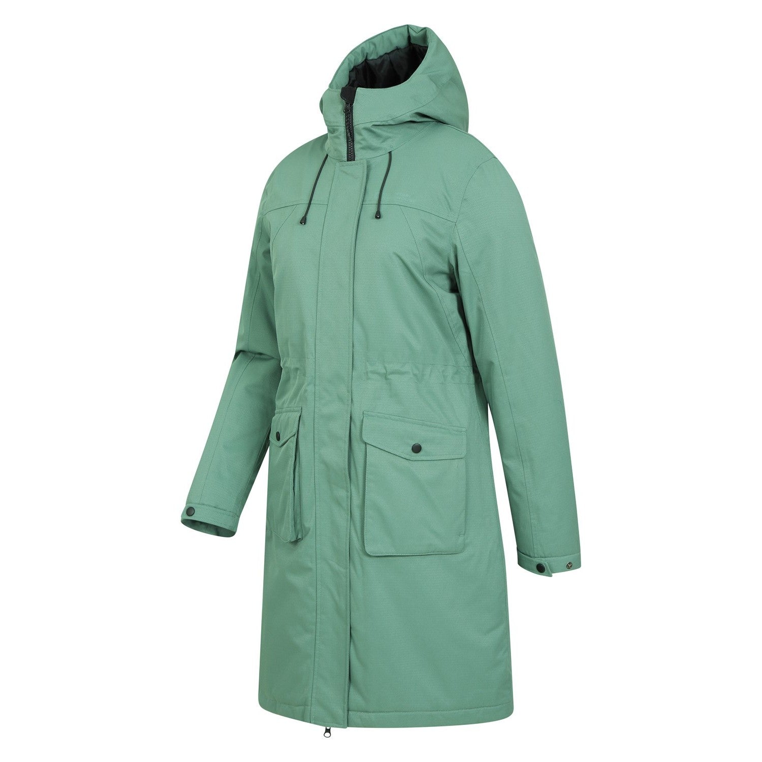 Green - Lifestyle - Mountain Warehouse Womens-Ladies Lake Waterproof Padded Jacket