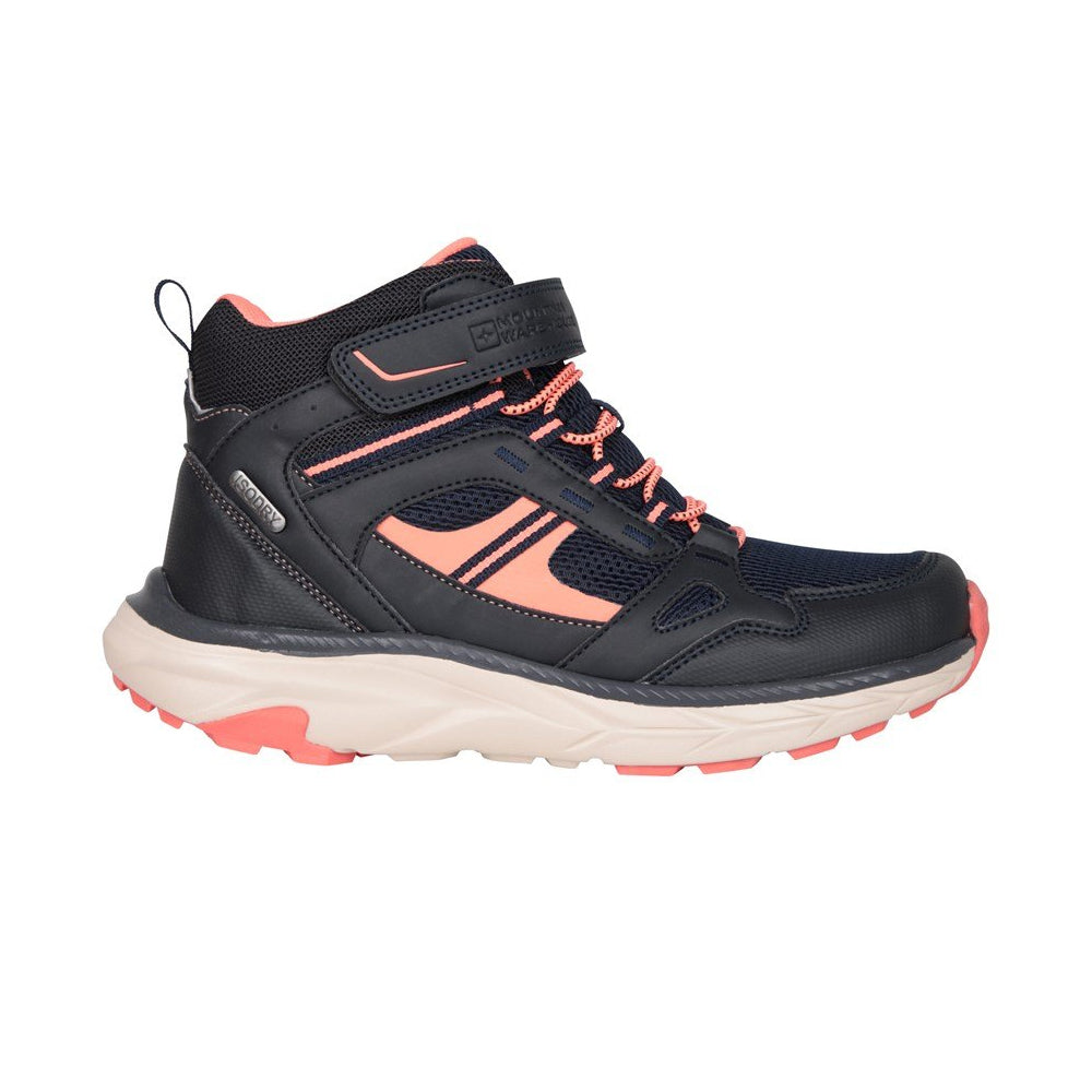 Navy - Lifestyle - Mountain Warehouse Childrens-Kids Wander Waterproof Walking Boots