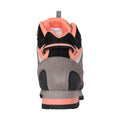 Grey - Back - Mountain Warehouse Womens-Ladies Peak Suede Waterproof Hiking Boots