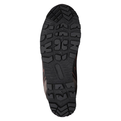 Grey - Close up - Mountain Warehouse Womens-Ladies Peak Suede Waterproof Hiking Boots