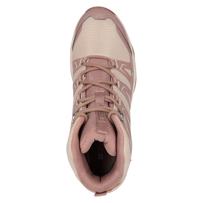Beige - Pack Shot - Mountain Warehouse Womens-Ladies Alder Waterproof Hiking Boots