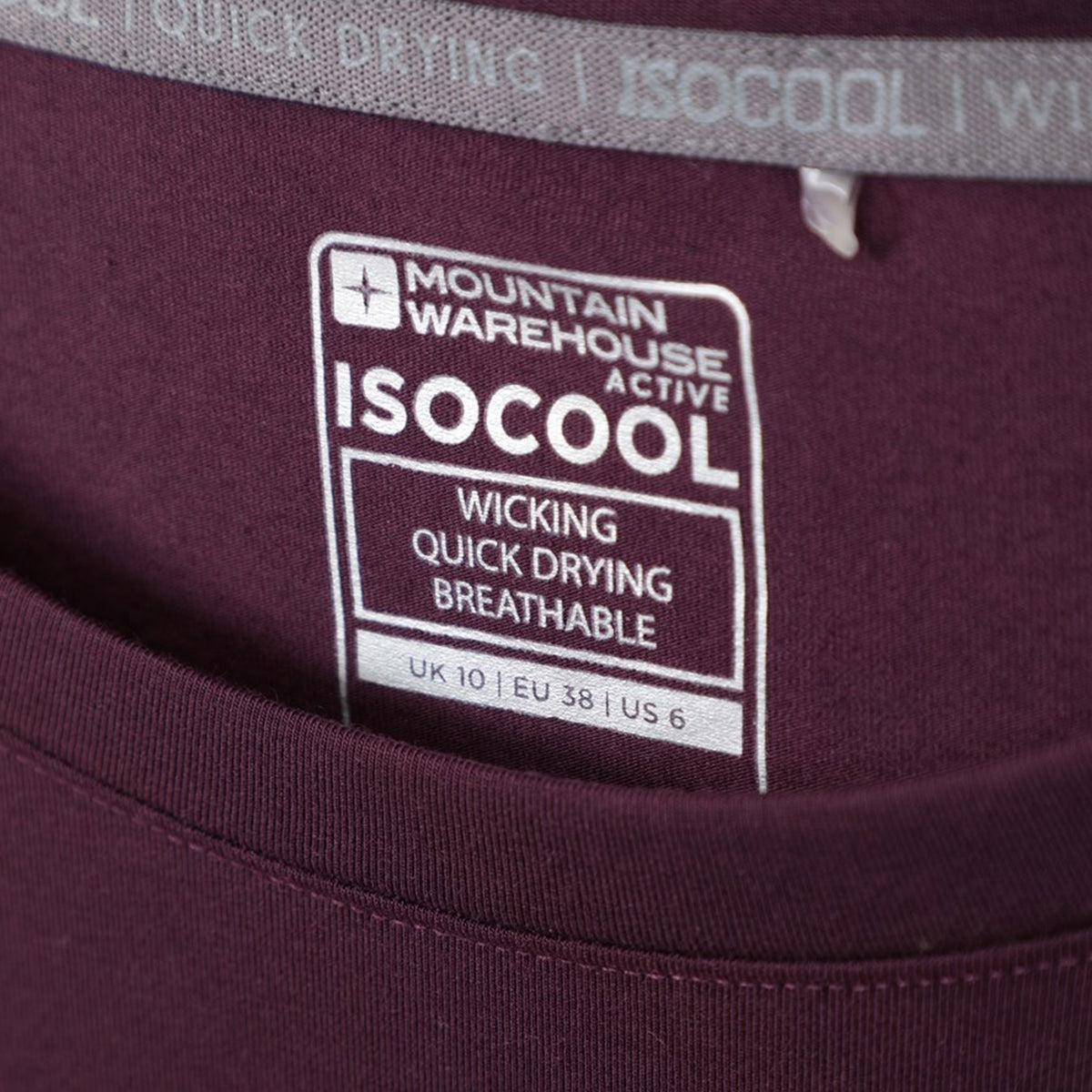 Dark Purple - Lifestyle - Mountain Warehouse Womens-Ladies Quick Dry Long-Sleeved Top