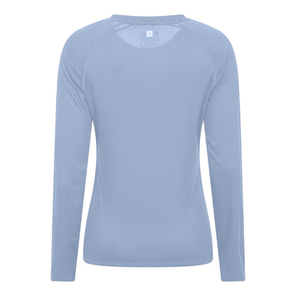Petrol - Back - Mountain Warehouse Womens-Ladies Quick Dry Long-Sleeved Top