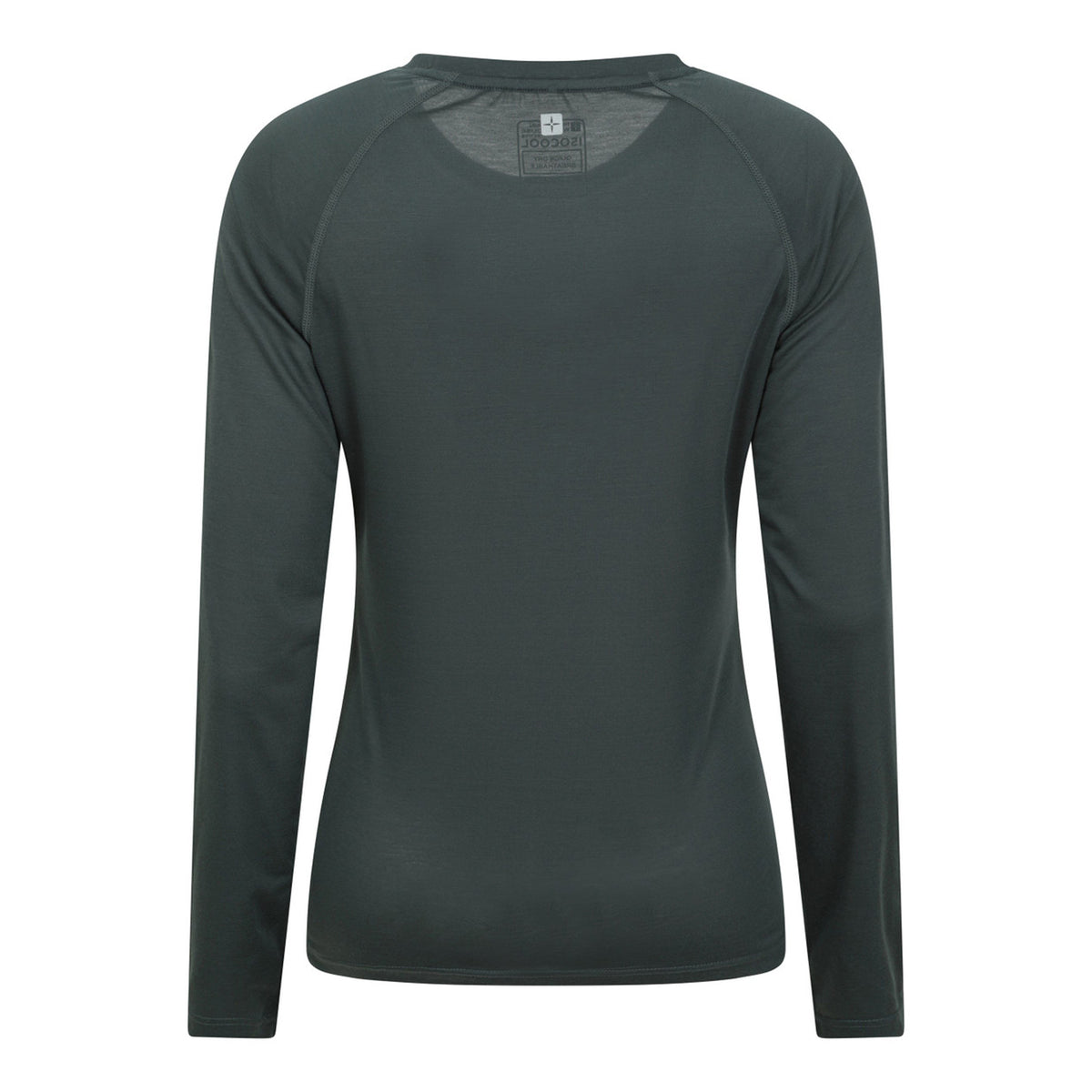 Khaki Green - Back - Mountain Warehouse Womens-Ladies Quick Dry Long-Sleeved Top