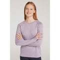 Light Purple - Front - Mountain Warehouse Womens-Ladies Quick Dry Long-Sleeved Top