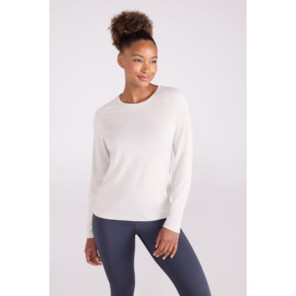 Beige - Front - Mountain Warehouse Womens-Ladies Quick Dry Long-Sleeved Top