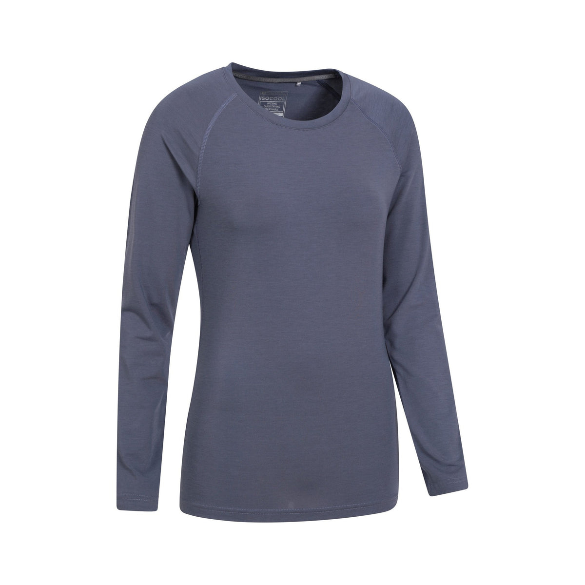 Dark Grey - Back - Mountain Warehouse Womens-Ladies Quick Dry Long-Sleeved Top