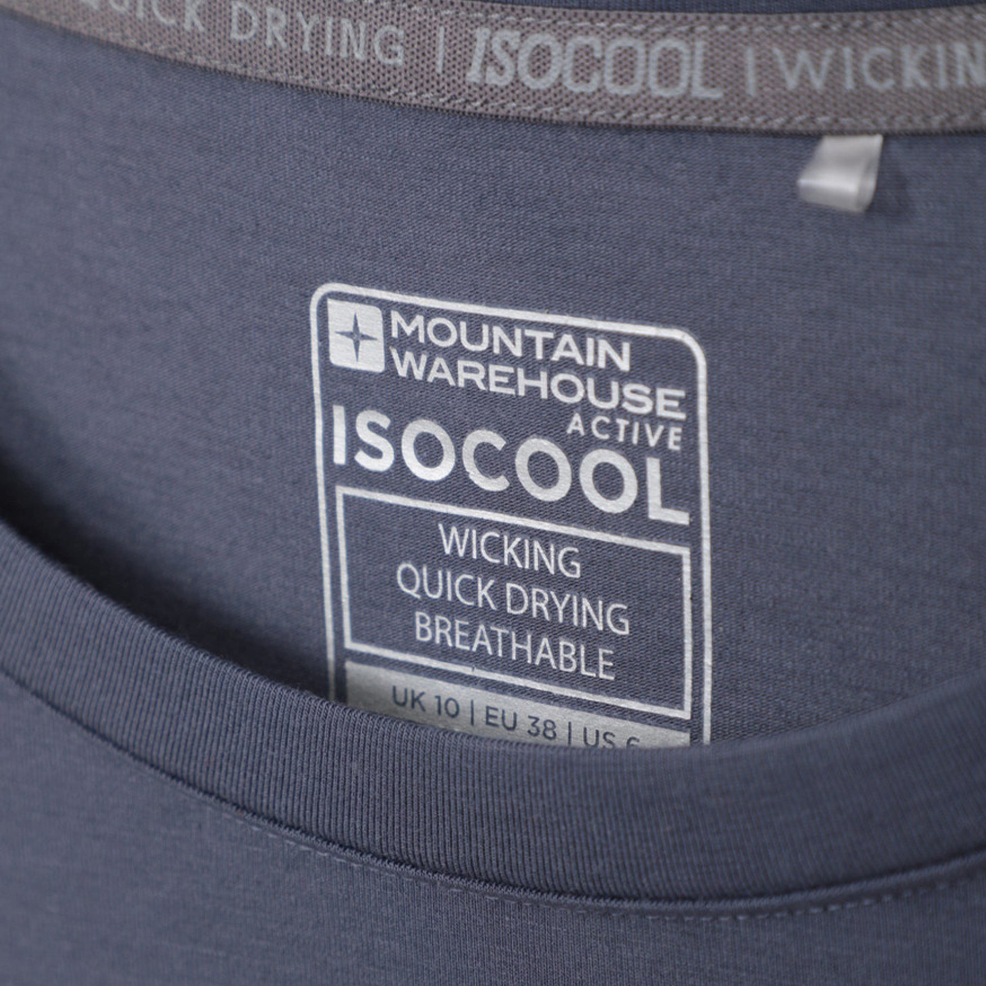 Dark Grey - Lifestyle - Mountain Warehouse Womens-Ladies Quick Dry Long-Sleeved Top