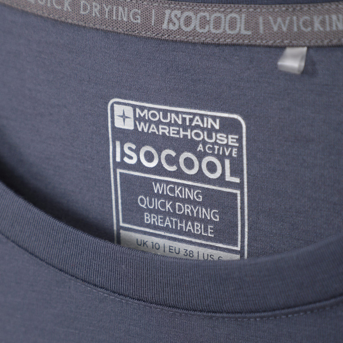 Dark Grey - Lifestyle - Mountain Warehouse Womens-Ladies Quick Dry Long-Sleeved Top