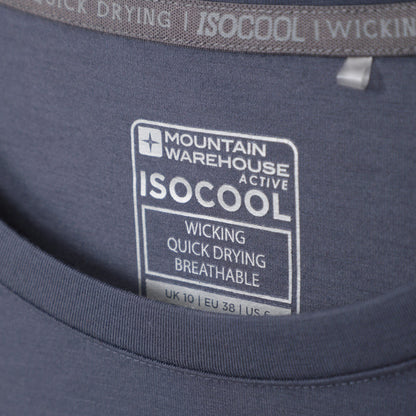 Dark Grey - Lifestyle - Mountain Warehouse Womens-Ladies Quick Dry Long-Sleeved Top