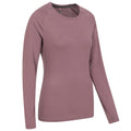 Purple - Side - Mountain Warehouse Womens-Ladies Quick Dry Long-Sleeved Top