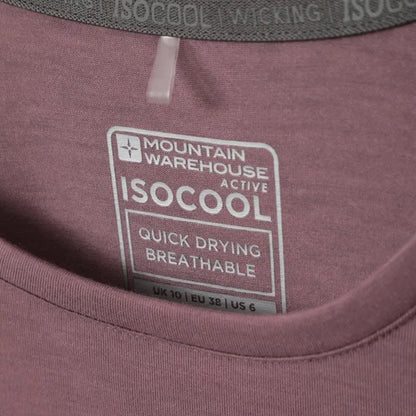 Purple - Lifestyle - Mountain Warehouse Womens-Ladies Quick Dry Long-Sleeved Top