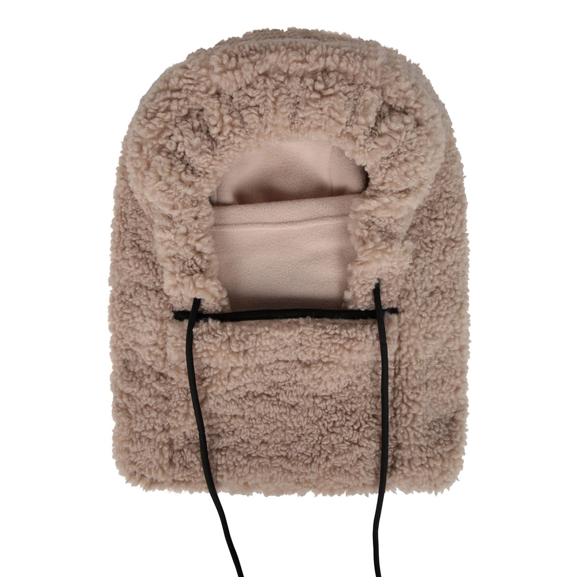 Light Beige - Lifestyle - Mountain Warehouse Womens-Ladies Isotherm Fleece Lined Balaclava
