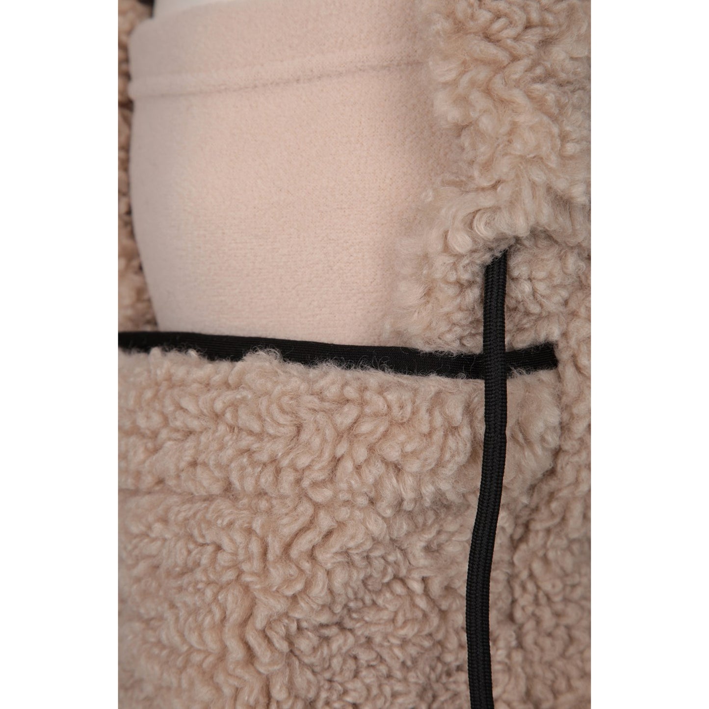 Light Beige - Pack Shot - Mountain Warehouse Womens-Ladies Isotherm Fleece Lined Balaclava