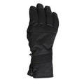 Black - Front - Mountain Warehouse Womens-Ladies Extreme Waterproof Ski Gloves