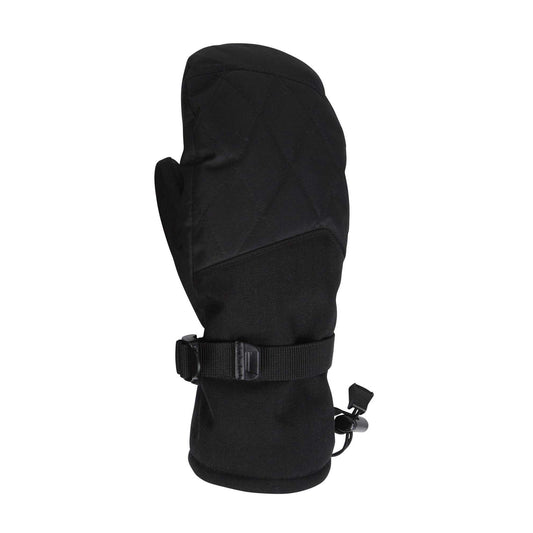 Black - Front - Mountain Warehouse Womens-Ladies Extreme Waterproof Ski Mittens