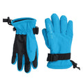 Blue - Lifestyle - Animal Childrens-Kids Ski Gloves Set