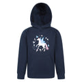Navy - Front - Mountain Warehouse Childrens-Kids Unicorn Hoodie