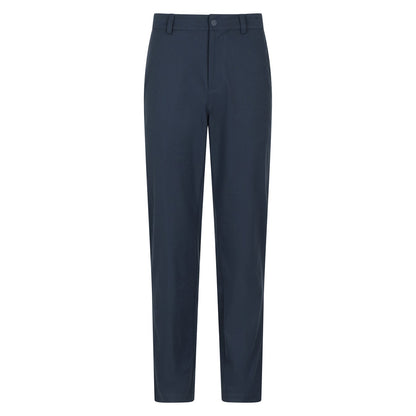 Navy - Front - Mountain Warehouse Mens Nature Stretch Chino Trousers